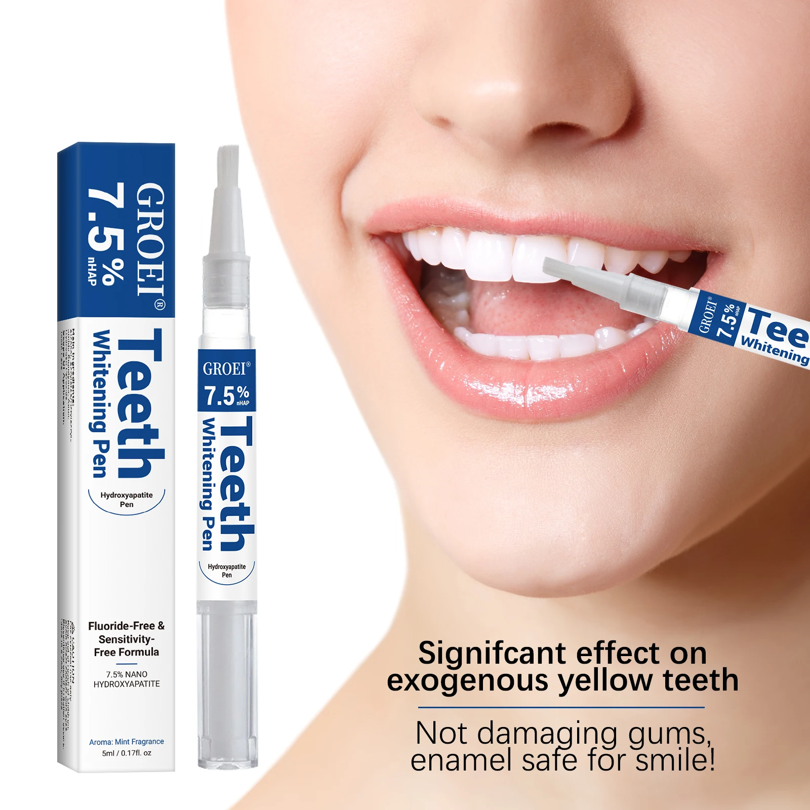 Teeth Whitening Hismile - Hidroksiapatit Diş Beyazlatma Kalemi Göz Kamaştırıcı