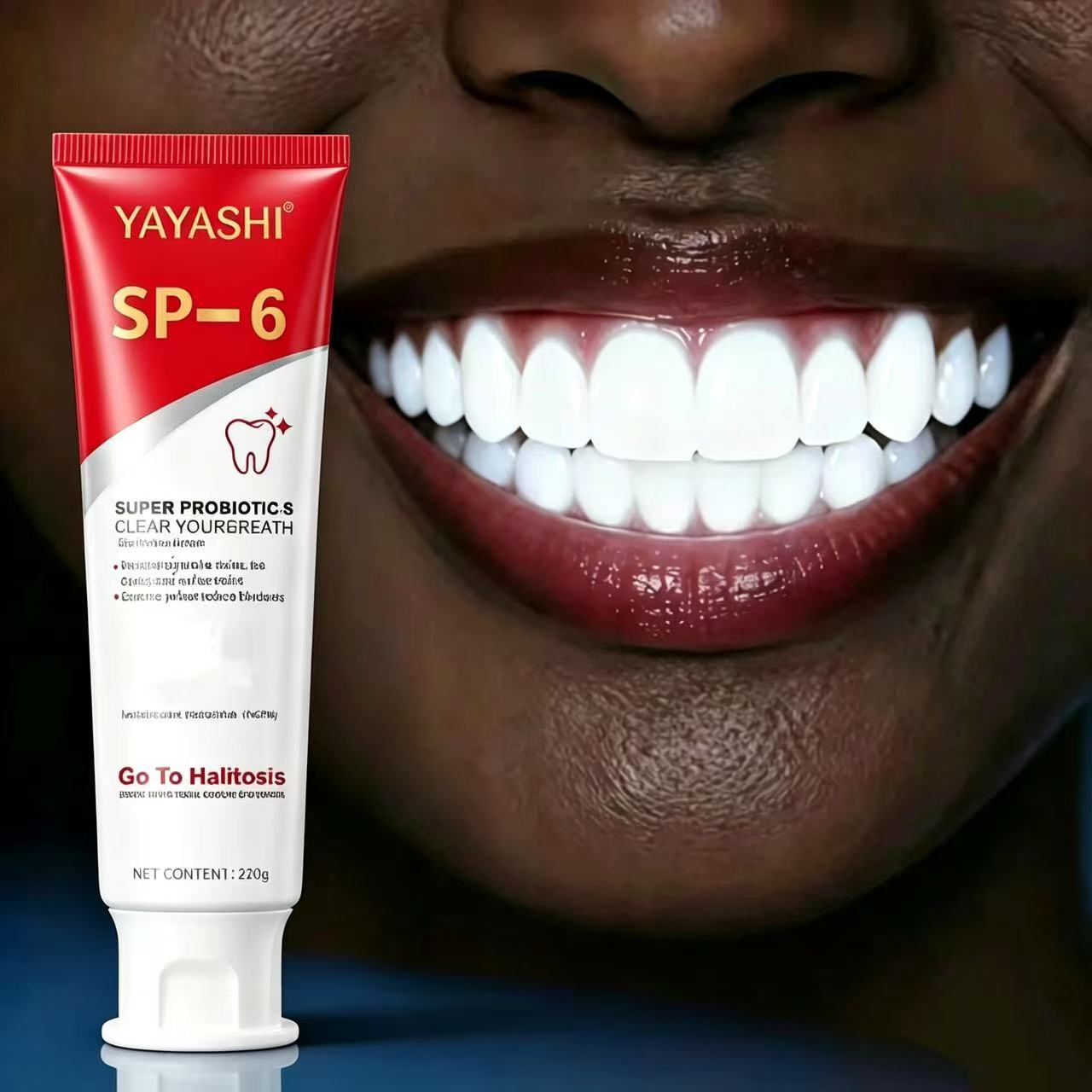 Teeth Whitening Cream - Sp-6 Probiyotik Diş Macunu Parlatıcı Nane