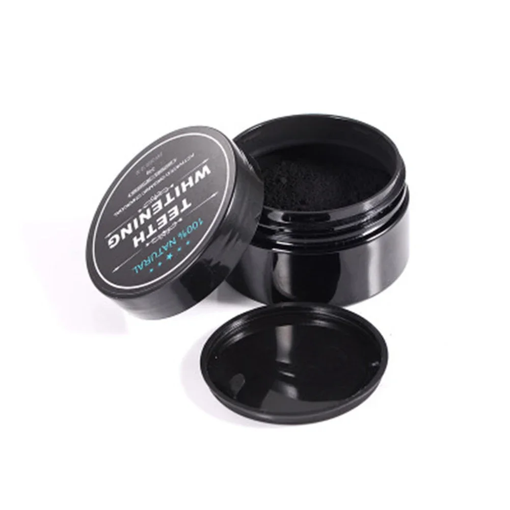Teeth Whitening Activated Organic Charcoal - 2 Tip Diş Beyazlatma Tozu Doğal
