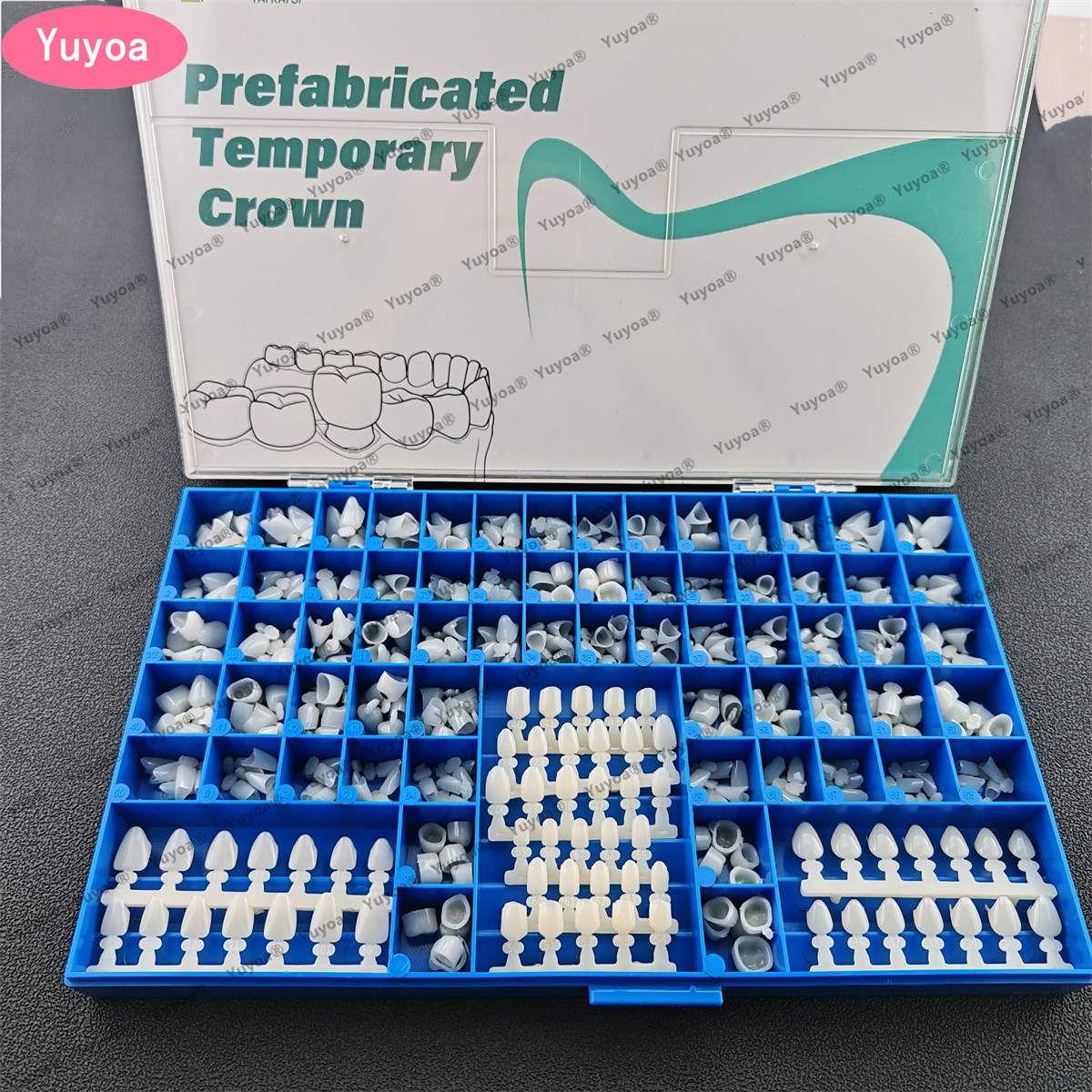Teeth Whitening Moulds - 1 takım Diş Premolar Molarlar Ön