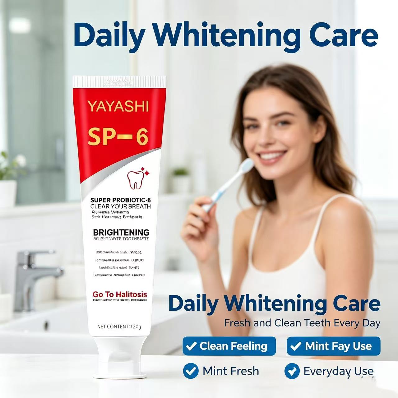 Sp-6 Probiyotik Diş Macunu Par - Teeth Whitening Cream incelemesi ve fiyatı