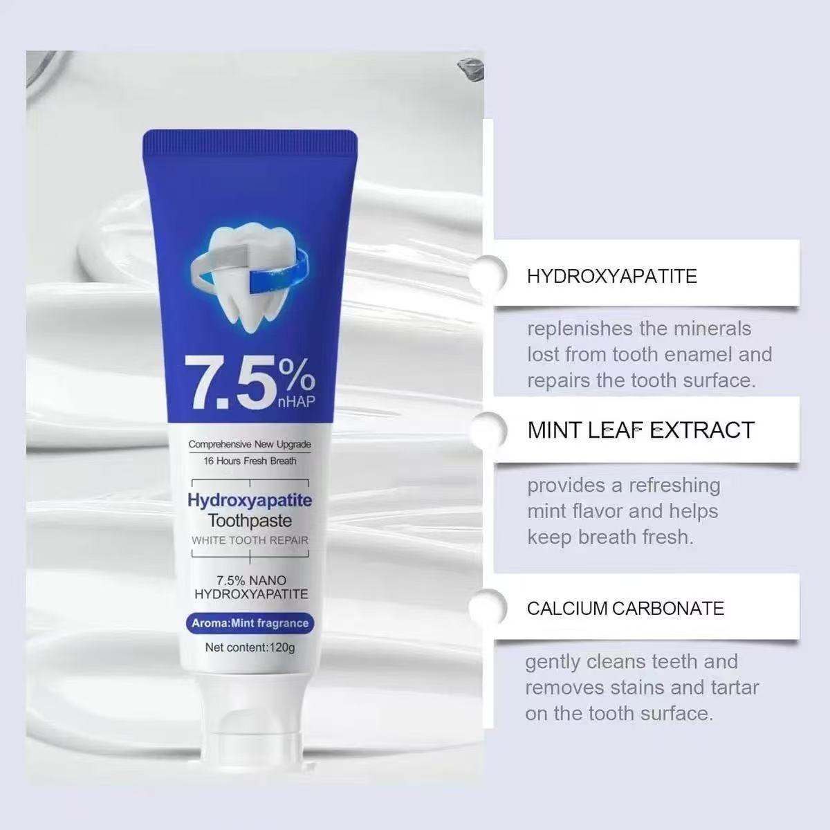 %7,5 Nano Hidroksiapatit Diş M - Teeth Whitening Cream incelemesi ve fiyatı