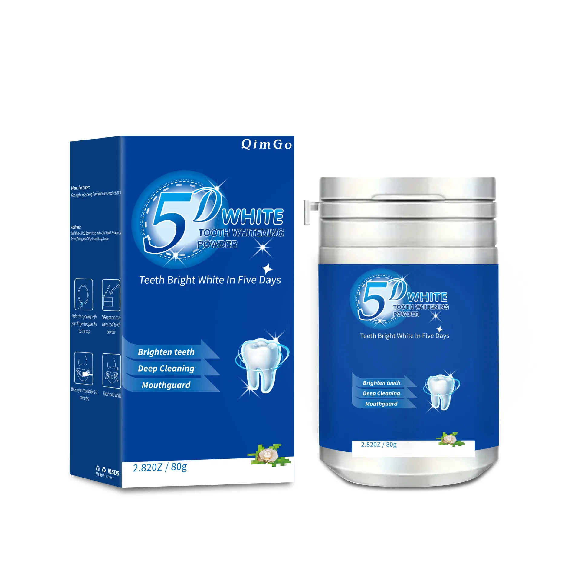5D 80g Mavi Enzim Diş Beyazlat - Teeth Whitening Enzymes incelemesi ve fiyatı