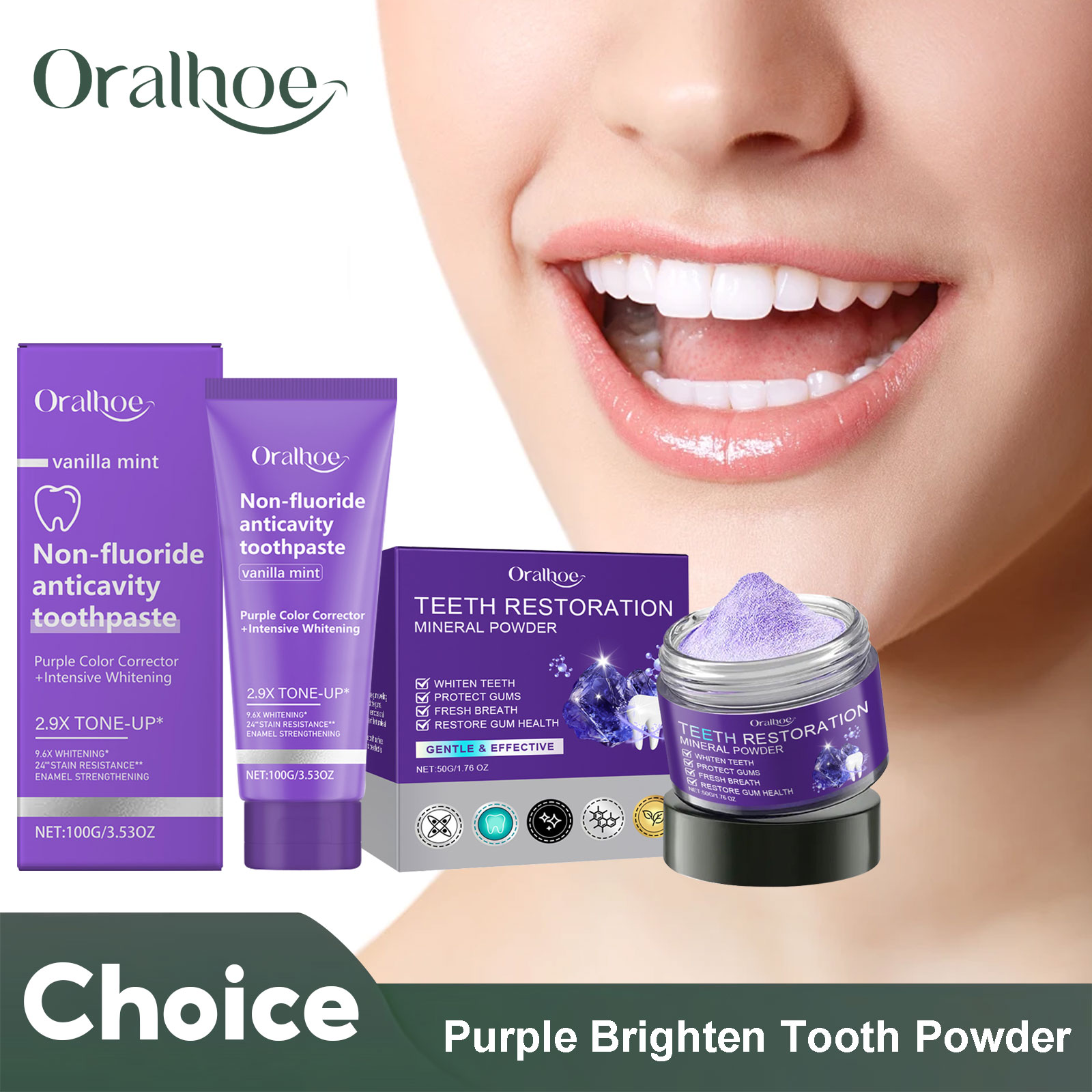 Teeth Restoration Mineral Powd - Teeth Whitening Hismile incelemesi ve fiyatı