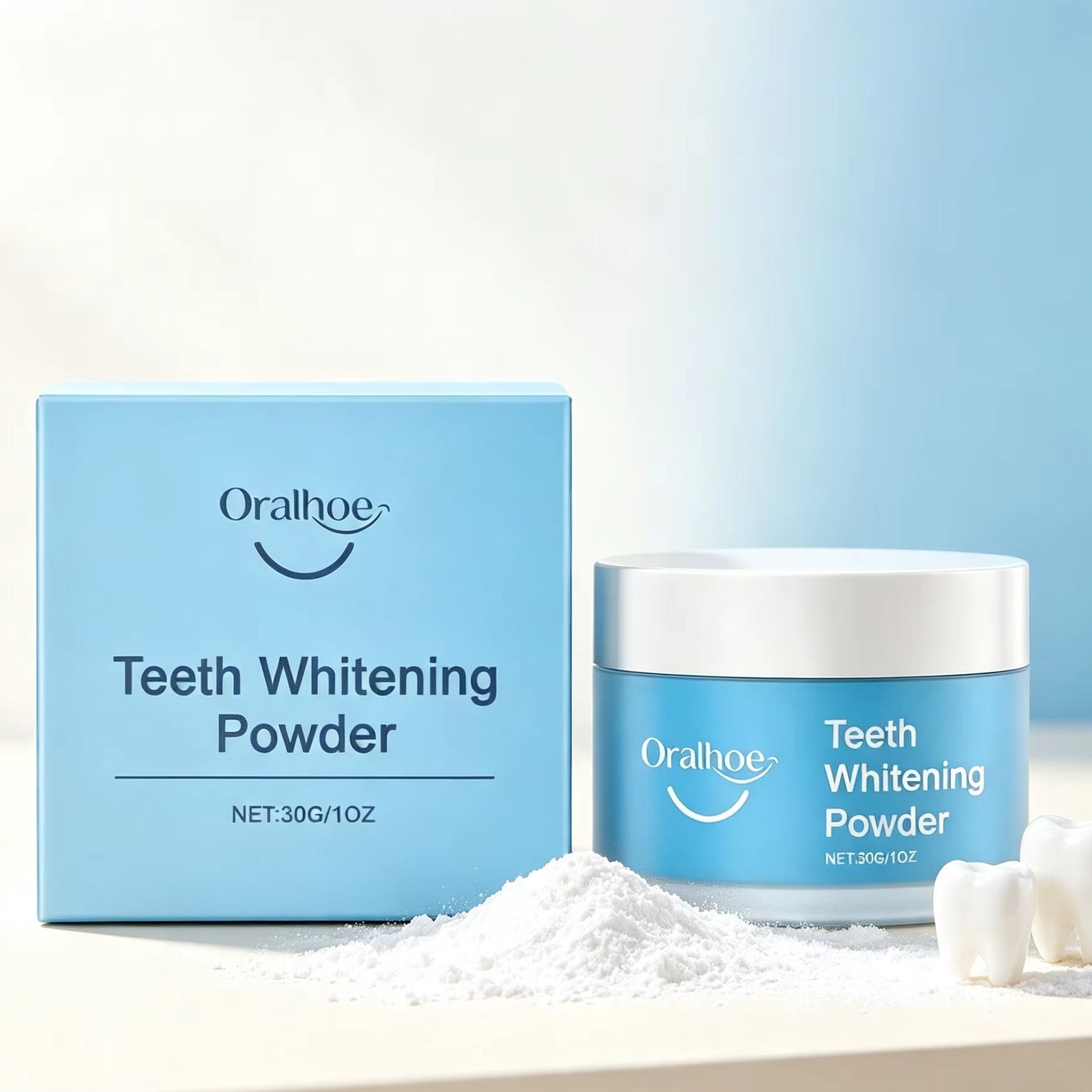 Oralhoe Diş Tozu, Dişleri Fırç - Teeth Whitening Hismile incelemesi ve fiyatı