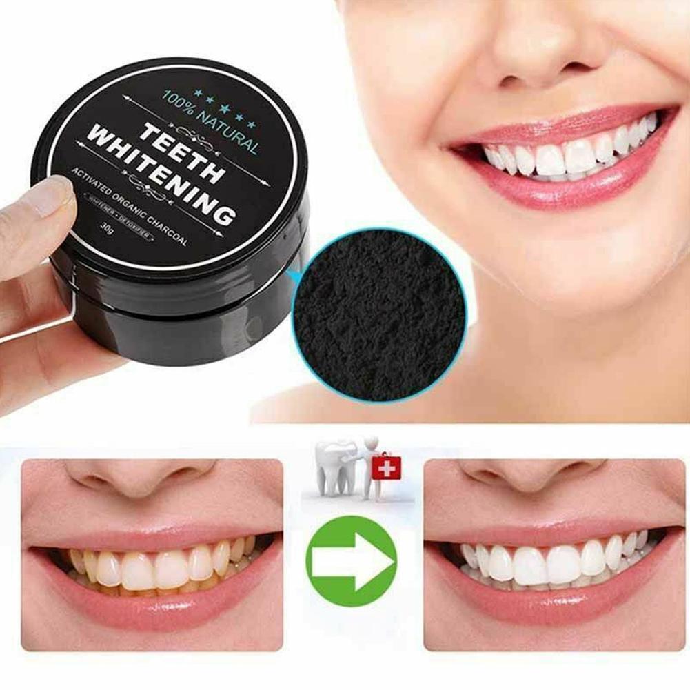 Aktif Organik Kömür Tozu Diş C - Teeth Whitening Activated Organic Charcoal incelemesi ve fiyatı