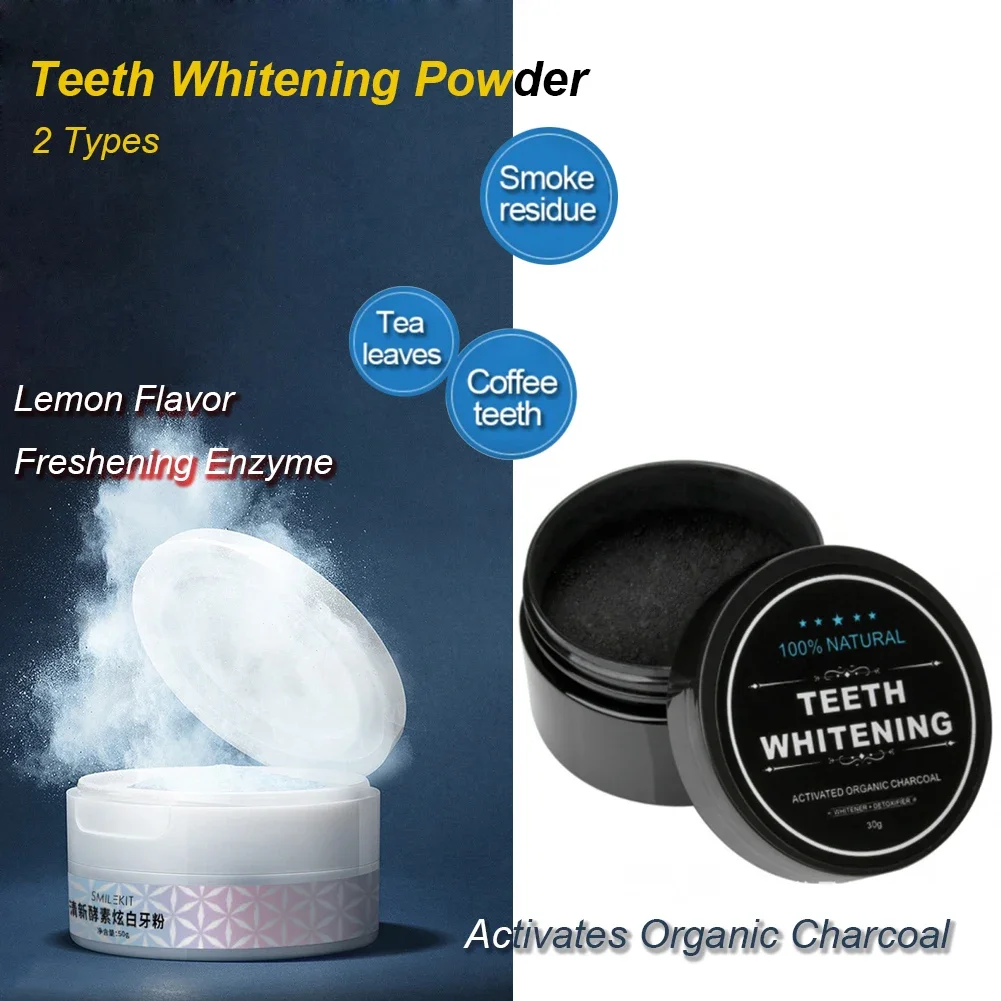2 Tip Diş Beyazlatma Tozu Doğa - Teeth Whitening Activated Organic Charcoal incelemesi ve fiyatı