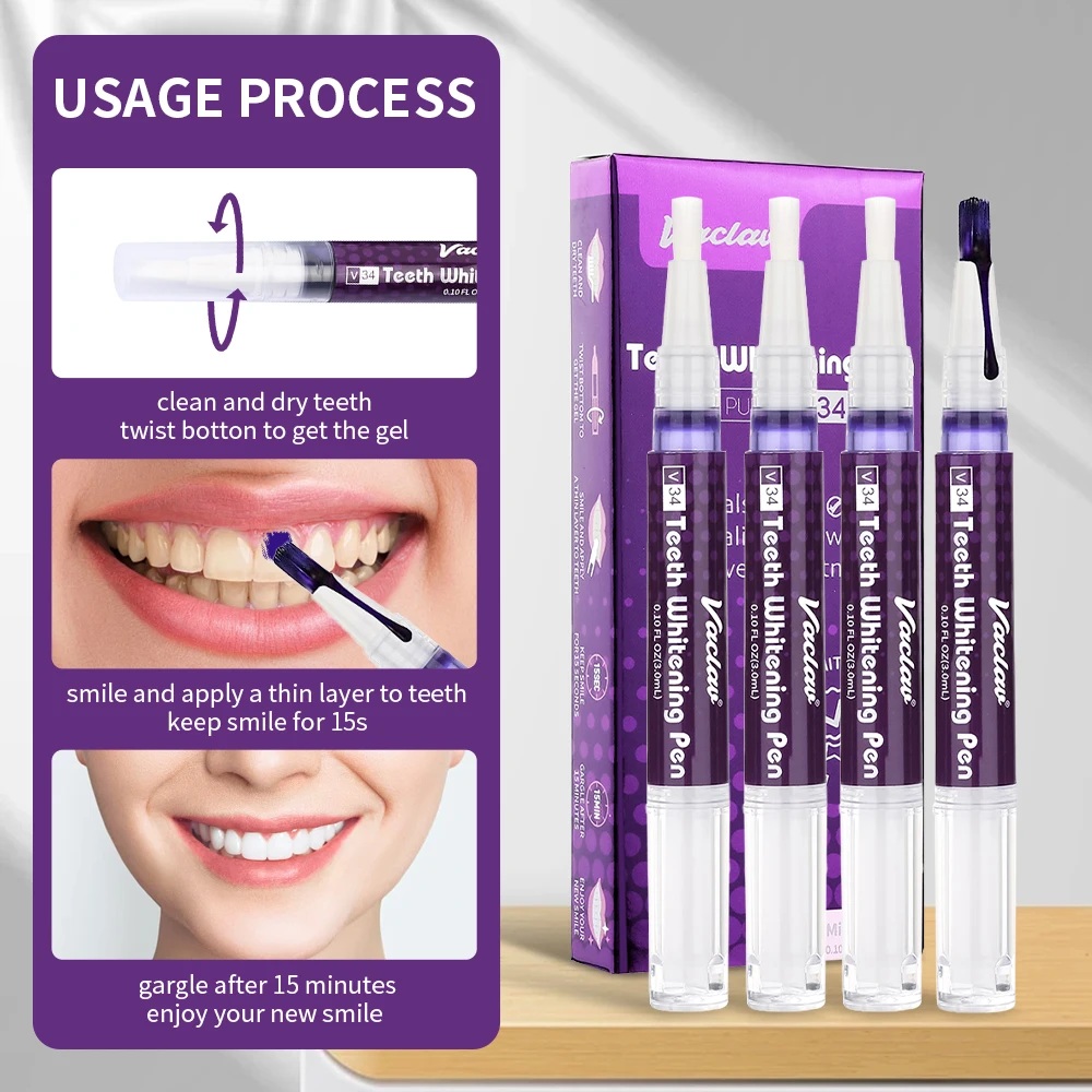 Vaclav V34 Mor diş beyazlatma  - Teeth Whitening Hismile incelemesi ve fiyatı